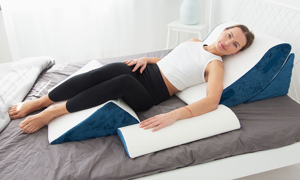Versatile 4-in-1 pillow for full-body support